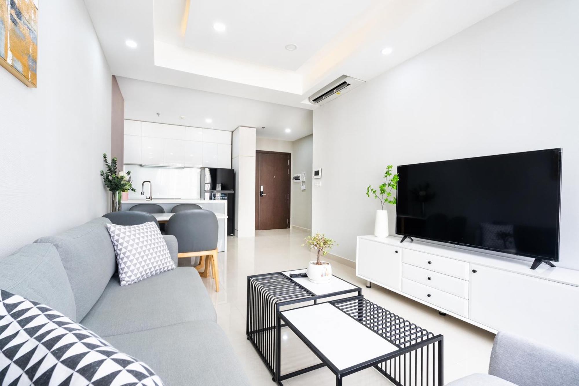 Min' Apartment - Rivergate Residence Downtown Bui Vien - Free Pool Ho-Chi-Minh-Stadt Exterior foto