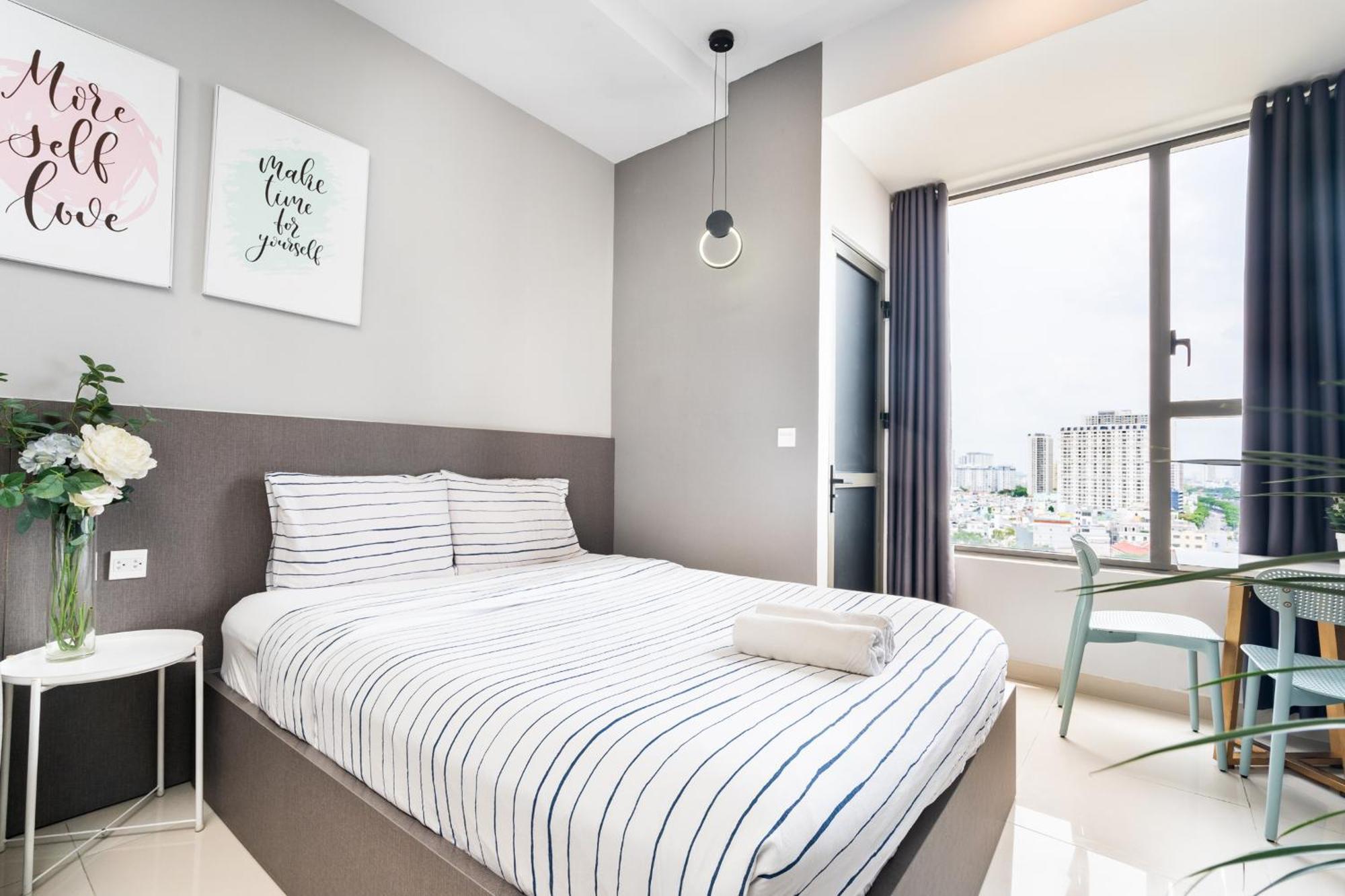 Min' Apartment - Rivergate Residence Downtown Bui Vien - Free Pool Ho-Chi-Minh-Stadt Exterior foto