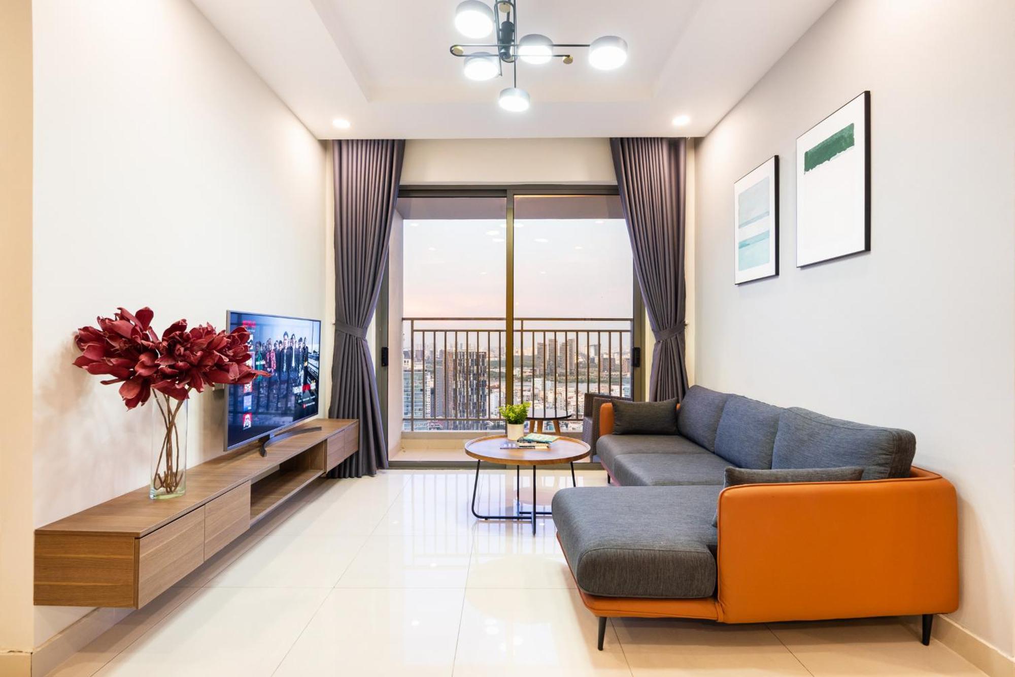 Min' Apartment - Rivergate Residence Downtown Bui Vien - Free Pool Ho-Chi-Minh-Stadt Exterior foto