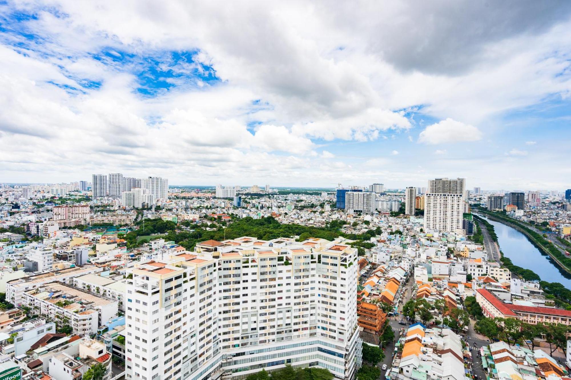 Min' Apartment - Rivergate Residence Downtown Bui Vien - Free Pool Ho-Chi-Minh-Stadt Exterior foto