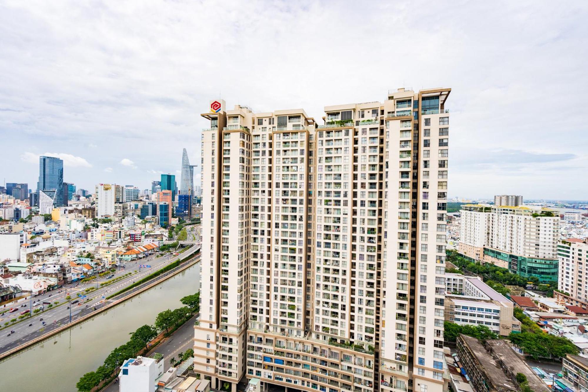 Min' Apartment - Rivergate Residence Downtown Bui Vien - Free Pool Ho-Chi-Minh-Stadt Exterior foto
